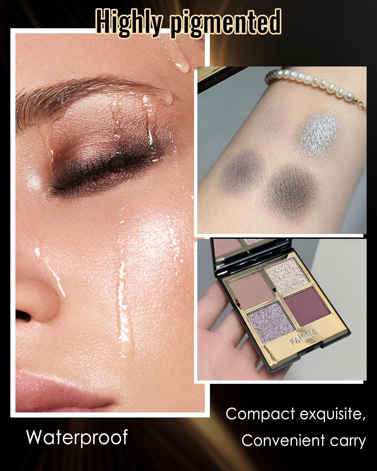 4 Colors Eyeshadow Palette