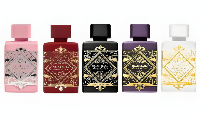 Badee Al Oud 5 x 5ml EDP Gift Set By Lattafa (Unisex)