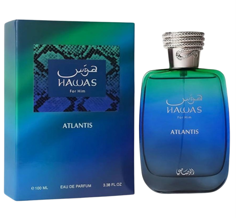 Hawas Atlantis by Rasasi EDP Spray 100ml For Men